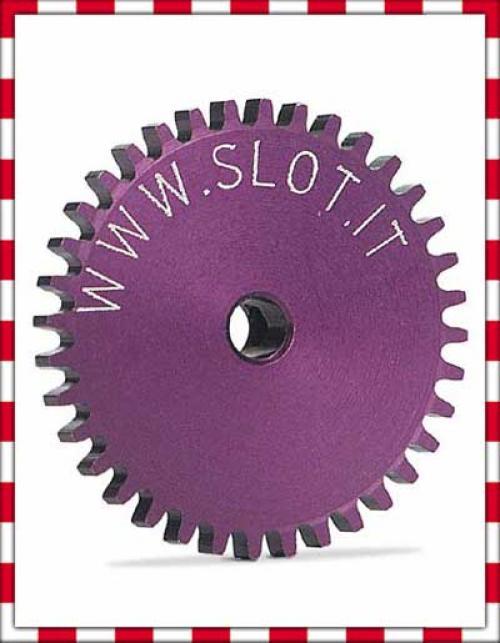 SLOT IT Spurzahnrad-SW 36  purple 18 mm